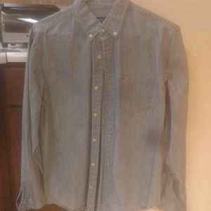 American Eagle Denim Button Up